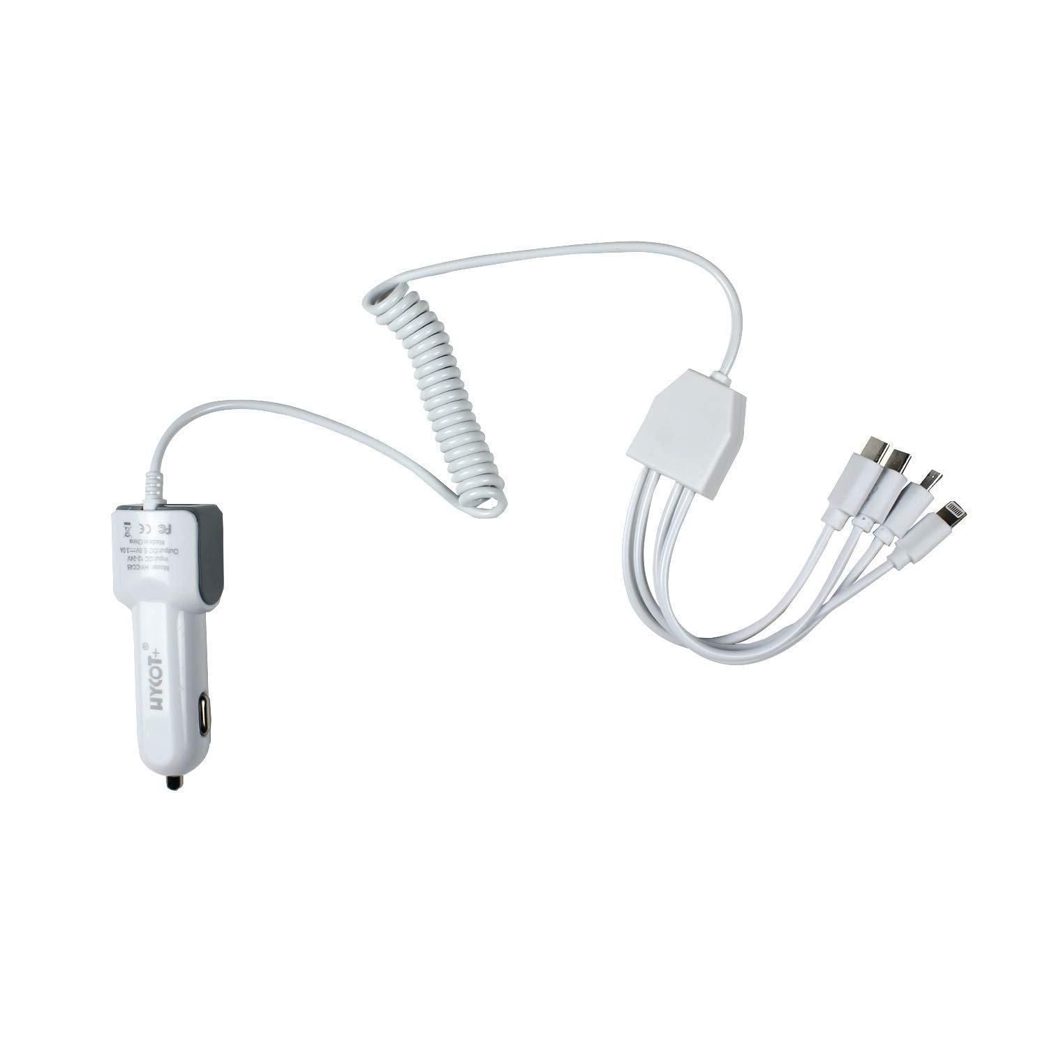 4 in 1 Multi Pin Car Charging Cable